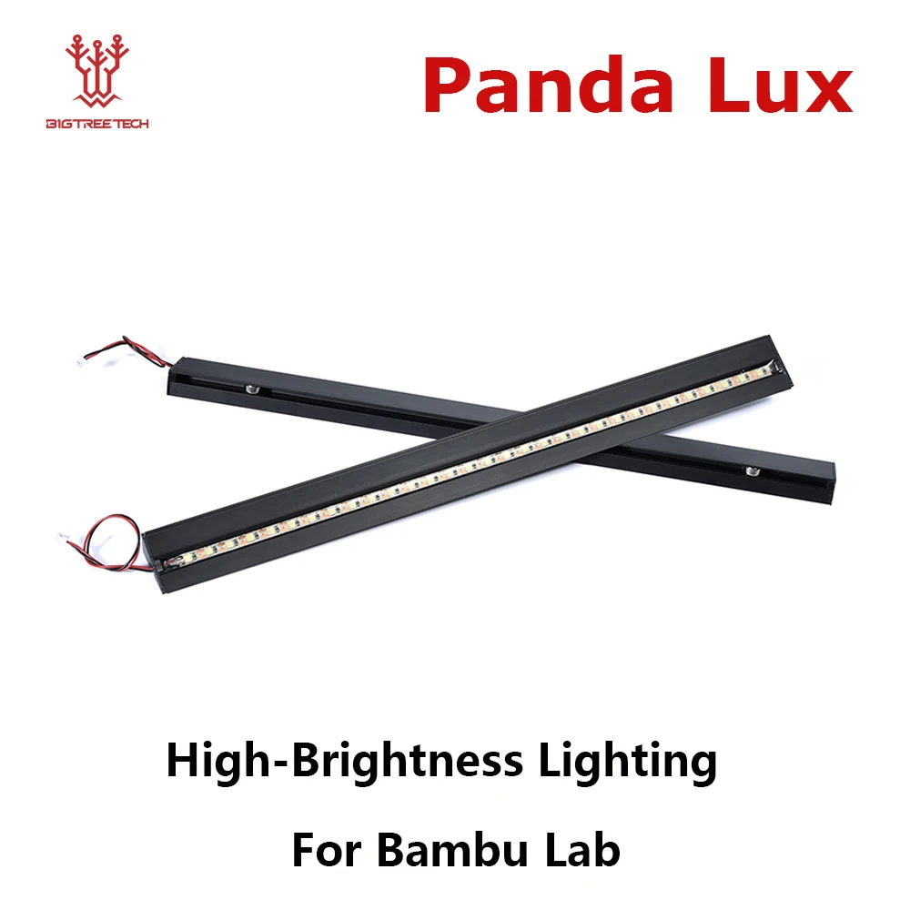 BIGTREETECH Panda Lux LED 라이트 바 업그레이드 키트 Bambulab P1/X1 3D 프린터 부품 용 고휘도 조명 자기 설치