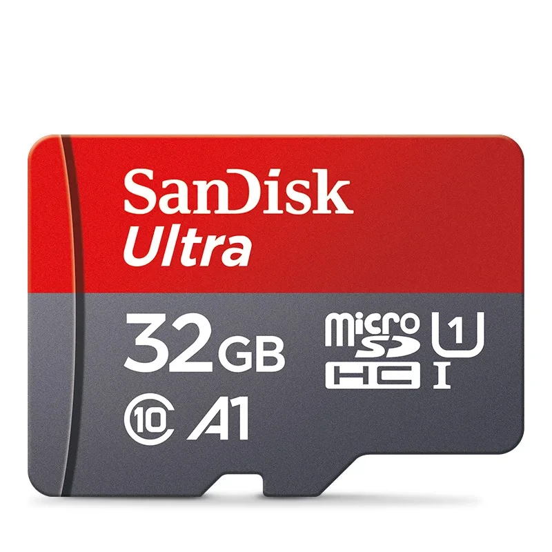 샌디스크 정품 메모리 카드 32GB 64GB 128GB 고속 TF 마이크로 SD 카드 클래스 10 UHS-I 플래시 카드 메모리 마이크로 SD