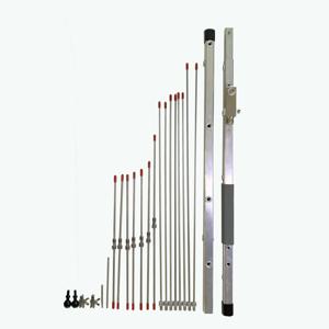 휴대용 야기 안테나 430/144MHz 듀얼 밴드 UHF 7EL VHF 4EL 탈착식 및 휴대용 아마추어 밴드 조절 가능