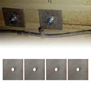 밴 시트, 승무원 또는 캠핑카 개조용 스프레더 플레이트 4개, 6mm 두께 개조 패드 액세서리