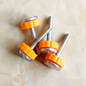 6개입 아기 안전 게이트용 나사형 스핀들 로드 M10 압력 장착 게이트 나사 교체 하드웨어 계단 안전 게이트용 금속 나사