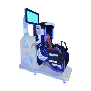 VR 아레나 VR 게임기 가상 현실 레이싱 게임 360도 회전 모션 스릴 라이드 체어 비행 시뮬레이터 장비