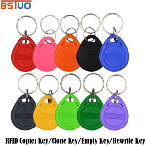 10Pcs EM4305 125Khz 키 복사 재기록 가능 쓰기 가능 재 작성 EM ID T5577 Keyfob RFID 복제 태그 링 근접 토큰 액세스 중복