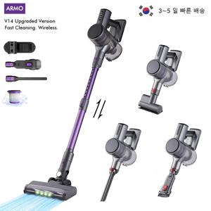 Armo V14 무선 핸드헬드 청소기 250W 30kPa 강력한 8 in 1  전기 청소기 끈 없는 가정용 자동차 진드기 제거 청소기 1.2L 방진컵 조절 진공관