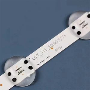 LED TV 백라이트 스트립, LG LED 백라이트 바, 50 인치 TV 50UM7300AUE 50UM7500PSB 50UM7360PSA, 7LED 6V, LGIT_Y19_50UM73/75, 4 개