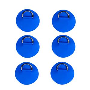 풍선 보트 용 6.5CM D-링 패치 카약 딩기 SUP D-링 PVC 패치 스탠드 업 패들 보드 카누 래프팅 로프 링 패치