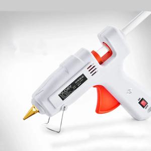 핫멜트 접착제 GunWith 10pcs 접착제 스틱 미니 Indusrial 접착제 핫 건 전기 열 온도 총 수리 도구