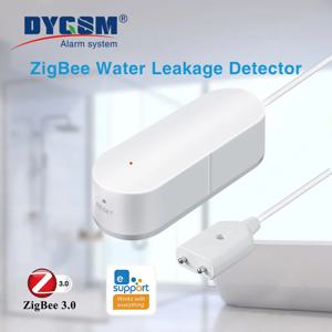 Ewelink Zigbee3.0 물 센서 알람, 누수 감지기, 홍수 경고, 범람 보안 경보 시스템, Zigbee 게이트웨이 작동