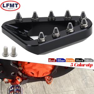오토바이 액세서리 KTM XC XCF XCW SX SXF EXC EXCF TPi 6Day 250 300 350 2017-2023 용 CNC 후방 브레이크 페달 스텝 팁 플레이트