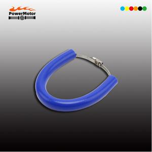 범용 실리콘 오토바이 배기 파이프 보호 커버 가드 링 방열 방지 야마하 혼다 가와사키 스즈키 KTM용