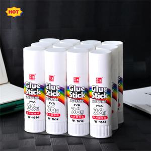 WQN-3/6/10pcs 투명 흰색 고체 접착제 스틱 9G, 고점도, 내구성 효과적인 사무실 스크랩북킹 문구류