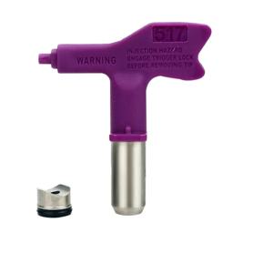 스프레이 페인트 라텍스 페인트 퍼티 시리즈 고압 에어리스 스프레이 기계 노즐 Tita에 적합한 에어리스 스프레이 건 노즐