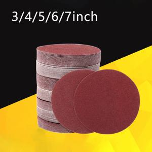 샌딩 페이퍼 세트, 금속 광택 목공 도구, 드레멜 액세서리, 75-100-125-150-180mm, 3-4-5-6-7 인치, 40-80-120-2000 그리드