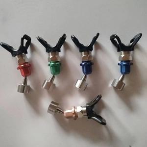 에어리스 스프레이 건 누출 방지 범용 조인트 360도, 조정 가능한 스테인레스 스틸 연장 로드 조인트 에어리스 스프레이 건 액세스