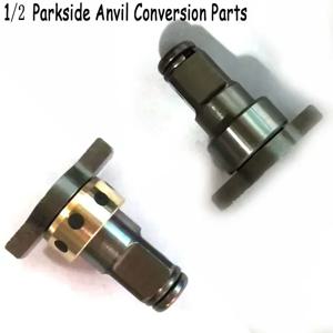 임팩트 렌치 스핀들 앤빌 샤프트 1/2 W/슬리브 파크사이드 스크루드라이버 B3 C3 D3 변환 헤드 세트용 전기 렌치 예비 부품