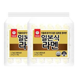 천일냉동 일본식라멘(220g X 5개입) 1.1kg 2개