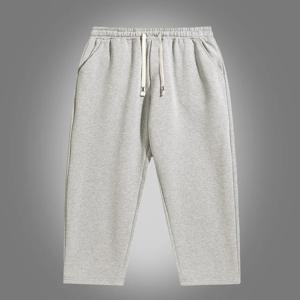 남성용 단색 스트레이트 레그 조거 팬츠, 러닝, 헬스, 야외 활동 등 캐주얼 스포츠에 적합합니다.