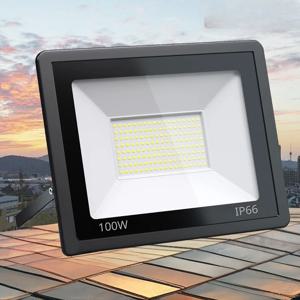 야외 LED 투광 조명 10W 20W 30W 50W 100W 150W 200W 300W AC220V AC110V 매우 밝은 정원 차고 조명 야외 LED 조명