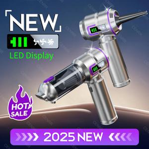 새로운 998000PA 미니 자동차 진공 청소기 무선 강력한 홈 핸드 헬드 송풍기 자동차 클리너 휴대용 자동차 진공 청소기