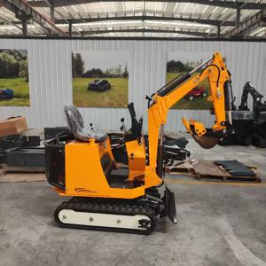 1톤 소형 굴삭기 다기능 유압 파일럿 소형 크롤러 굴삭기 1200kg