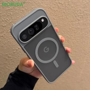 마그세이프 투명 무광 마그네틱 케이스 구글 픽셀 10 프로XL 9프로 XL 10프로 10 9A 무선 충전 캔디 컬러 슬림 커버