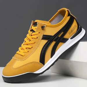 봄 가을 남성용 경량 스포츠 노타이 러닝화 통기성 패셔너블 캐주얼화 한국 스타일 플랫 힐