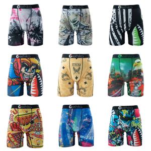 ETHIKA 남성 속옷 복서 1Pcs 섹시한 통기성 메쉬 가랑이 남성 수영 속옷 플러스 사이즈 남성 팬티 남성 복서 팬티