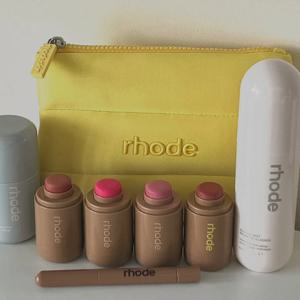 럭셔리 브랜드 포켓 블러쉬 크림 루즈 파우더 블러셔 고급 화장품 버블 백 보관 베개 지퍼 백 립글로스 메이크업 여행용