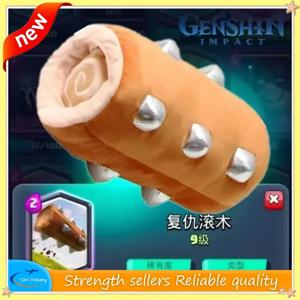 35cm 게임 클래시 로얄 플러시 토이즈 로그 롤링 우드 플러시 인형 로얄 워 리벤지 만화 베이비 드래곤 소프트 인형 선물