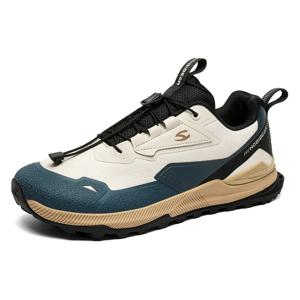 HOBIBEAR 하이킹 워킹 슈즈 남성 여성용 탄성 밴드 미끄럼 방지 운동화 편안한 야외 여행 러닝 슈즈