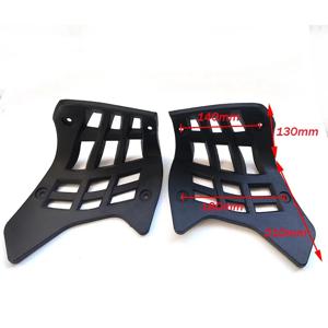 왼쪽 및 오른쪽 플라스틱 페달 50cc 70cc 90cc 110cc 125cc 140cc 150cc 160cc 200cc 엔진 ATV 고 카트 4 구덩이 오프로드 자전거