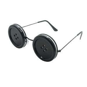 1/2PCS 단추 눈 안경 안경 코스프레 할로윈 의상 액세서리 파티 호의 안경