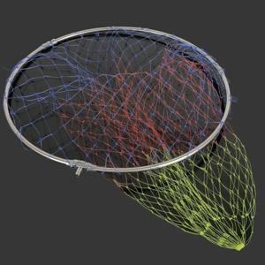 40cm 50cm 낚시 그물 접이식 낚시 Brail 랜딩 네트 초경량 티타늄 합금 심화 잡기 그물 도구 Accessorie