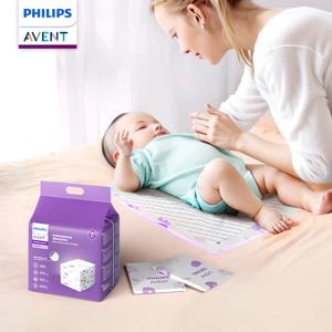 PHILIPS AVENT 일회용 아기 기저귀 교환 패드 빠른 흡수 습기 없음, 누출 없음 베이비 케어 패드 상자당 20정
