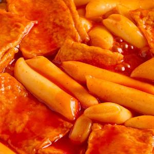 전주한옥 옛날 떡볶이 500gx2팩 밀떡+어묵+액상스프 간편 해물을 사용한 감칠맛 일품 소스 쫄깃 쫀득 깔끔한 맛! HACCP 인증