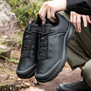 Baasploa 남자 하이킹 신발 2025 리치 가죽 고품질 남성 트레킹 등산 운동화 미끄럼 방지 럭셔리 디자이너 야외 신발