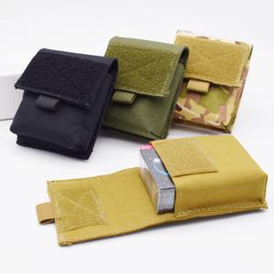 전술 야외 연기 주머니, 내구성이 뛰어난 폴리에스테르 혼합물, 다양한 색상 옵션, 지퍼 클로저, 담배 운반에 이상적