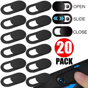 20-1Pcs 범용 노트북 휴대 전화 웹캠 커버 태블릿 개인 정보 보호 렌즈 스티커 iPad PC 안티 스파이 보호 카메라 커버