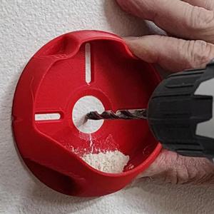 건설 도구 청소를 위한 내구성 있는 플라스틱 드릴링 집진기 효율적인 집진기 커버 액세서리