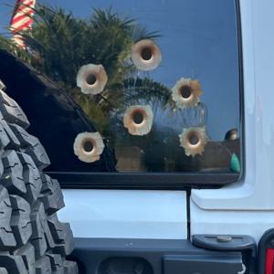 6pcs 녹슨 총알 구멍 오토바이 스티커 방수 오토바이 페어링 연료 탱크 DIY 자동차 창 바디 내구성 비닐 데칼