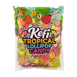 케피 트로피컬 롤리팝 대용량 캔디 1.4kg 망고,파인애플,리치,오렌지 4가지맛