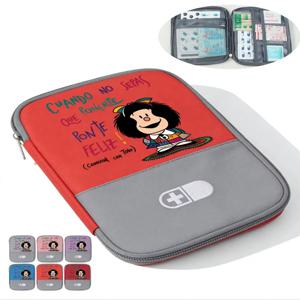 휴대용 구급 가방 |   십자 심볼이 있는 대용량 응급 키트 가방, 내구성이 뛰어나고 여행 친화적인 의약품 보관 정리함