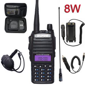 전문 워키 토키 UV82 FM Baofeng UV 82 8W 햄 라디오 방송국 VHF UHF 송수신기 사냥 라디오 아마추어 Comunicador