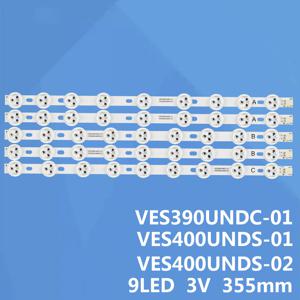 VESTEL K40DLV2F VES400UN VES400UNDS01B D40F185N3C VES390UNDC 01 40 BMS DLED 0.36A U5R7 YE PAR LT-39C740 용 새 TV LED 바