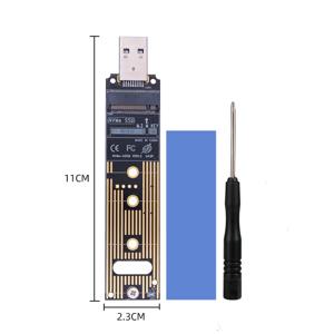 M.2 NVME SSD-USB 3.1 어댑터 PCI-E-USB-A 3.0 내부 변환기 카드 JMS583 칩 PCI-E/M.2 SSD용 10Gbps USB3.1 Gen 2