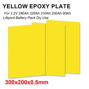 300x200x0.5mm 3240 에폭시 섬유 보드 절연 플레이트 전기 키트 3.2V 280Ah 320Ah 310Ah 90Ah Lifepo4 배터리 팩 Diy 사용