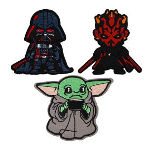 멋진 영화 캐릭터 패치 자수, 인기 애니메이션 자수 로고, 의류 액세서리, 스티커 패치, 아동용 의류 선물