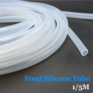 식품 등급 투명 투명 실리콘 고무 호스 2 3 4 5 6 7 8 9 10 12mm 유연한 무독성 호스 수족관 파이프 워터 펌프 튜브