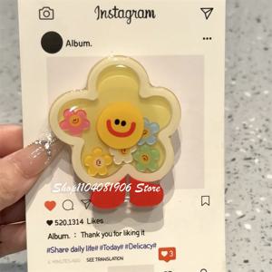 귀여운 쉐이크 만화 그립톡 그립톡 브래킷 아이폰 16 삼성 폰 액세서리 폰 홀더 링 지지대 폰 스탠드