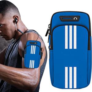 러닝 스포츠 방수 미끄럼 방지 경량 조깅 폰 암밴드 내구성 대용량 조절 가능 남녀 피트니스 사이클링